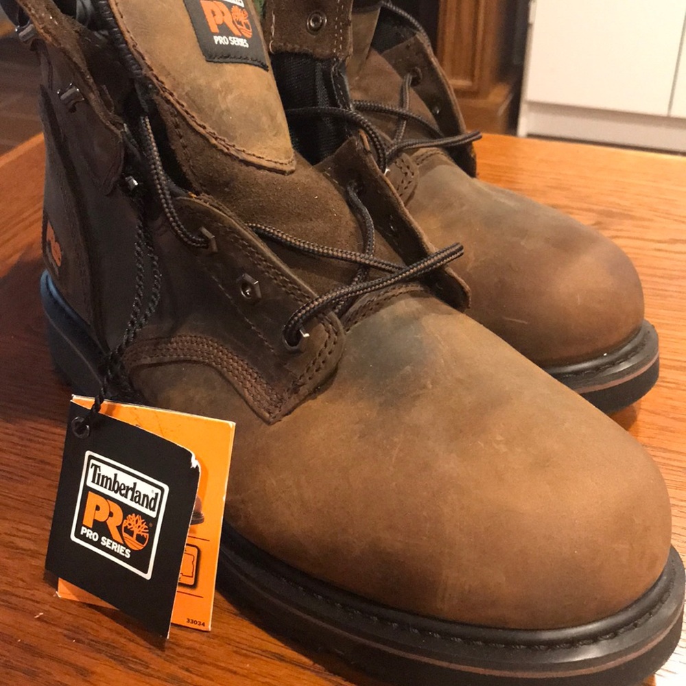 With Tags. Timberland Pro Series. Size 12 M. Boots